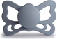 FRIGG Butterfly Анатомическая силиконовая пустышка Great Gray, 0-6м 1×1 шт, силиконовая пустышка