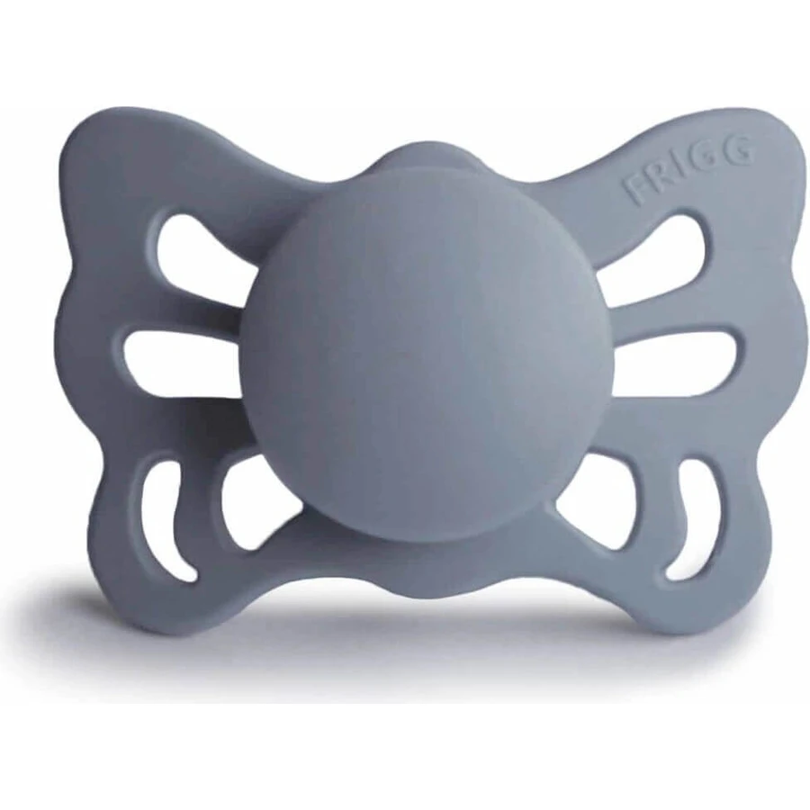 FRIGG Butterfly Анатомическая силиконовая пустышка Great Gray, 0-6м 1×1 шт, силиконовая пустышка: цены и характеристики