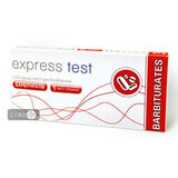 Тест-смужка для виявлення наркотичних речовин у сечі для одноетапного виявлення барбітуратів express test BAR 621