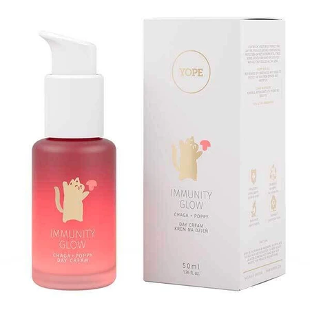 Yope Immunity Glow дневной крем для лица Чага + Мак, 50 мл: цены и характеристики