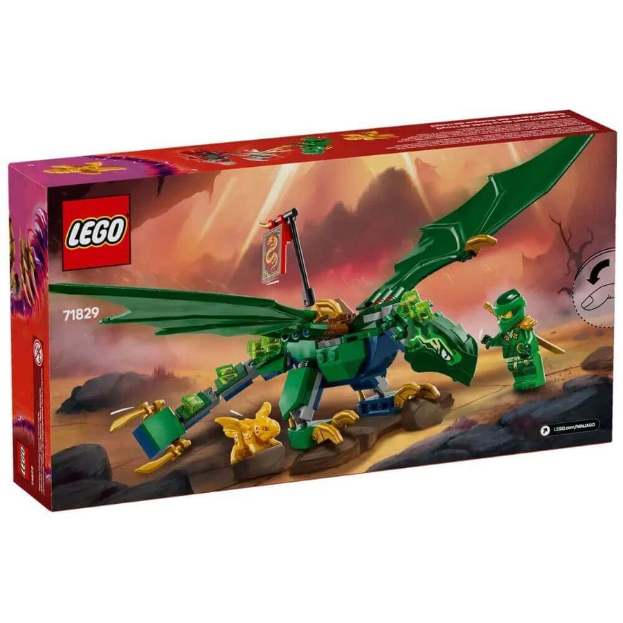 Ллойд Ніндзяго - Зелений лісовий дракон, 6 років і старше 71829, Lego: ціни та характеристики