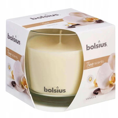 Bolsius Aromatic 2.0 Скло 95x95мм Ваніль, ароматична свічка 1×1 шт, ароматична свічка: ціни та характеристики