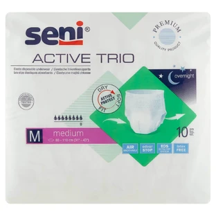 Підгузки-труси для дорослих Seni Active Trio Medium, 10 шт.