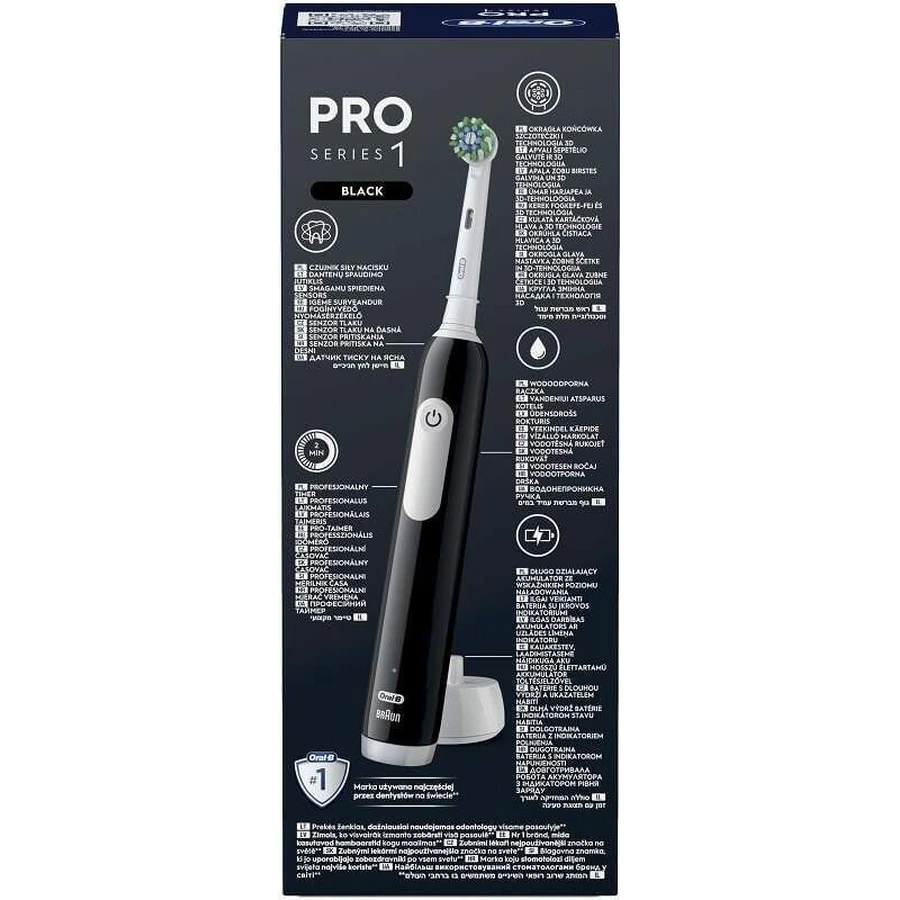 Электрическая зубная щетка Oral-B Pro Series 1 синяя: цены и характеристики