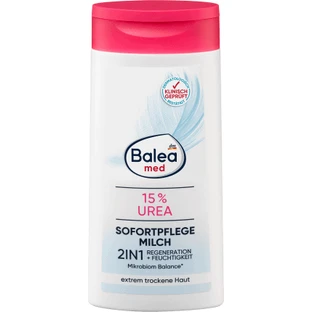 Лосьйон для тіла Balea Med 15% Urea 2 in 1 для сухої та чутливої ​​шкіри, 250 мл