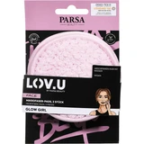Диски з мікрофібри Parsa Beauty LOV.U, 2 шт.