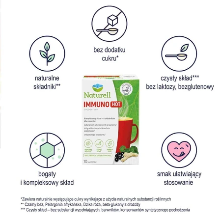 Naturell Immuno Hot, 10 пакетиков: цены и характеристики