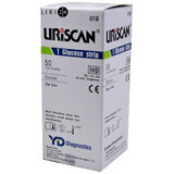 Тест-полоски для анализа мочи URISCAN 1, глюкоза №50