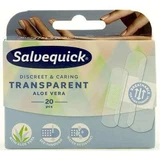 Прозорі пластирі з алое вера, 20шт, Salvequick