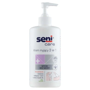 Seni Care 3-в-1 мило-крем з сечовиною 3%, 500 мл