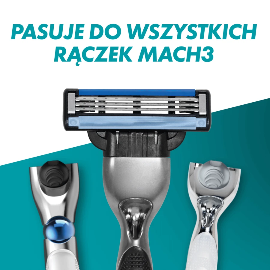 Леза для бритви Gillette Mach 3, 5 штук: ціни та характеристики