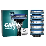 Леза для бритви Gillette Mach 3, 5 штук: ціни та характеристики