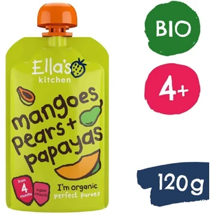 Ella's Kitchen Organic Манго, груша и папайя 120 г