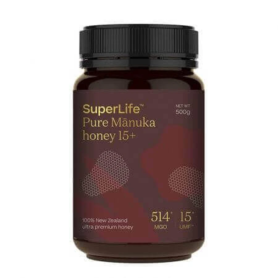 Мед манука UMF15+, MGO514+, 500 г, Superlife: цены и характеристики