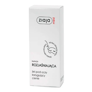 Ziaja Med, Kuracja rozjaniaca, el pod oko korygujcy cień, 15 ml