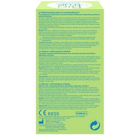 Biotrue, раствор для линз, 100 мл: цены и характеристики