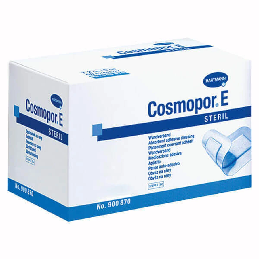 Космопор E, послеоперационная повязка, яови, 35 см x 10 см, 25 штук ДЕФЕКТИРОВАННАЯ УПАКОВКА: цены и характеристики