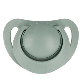 NUK For Nature, пустышка, латекс, анатомическая, зеленая, 0-6 месяцев, 2 штуки