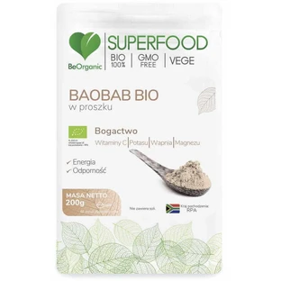 BeOrganic Баобаб Біо порошок 200г