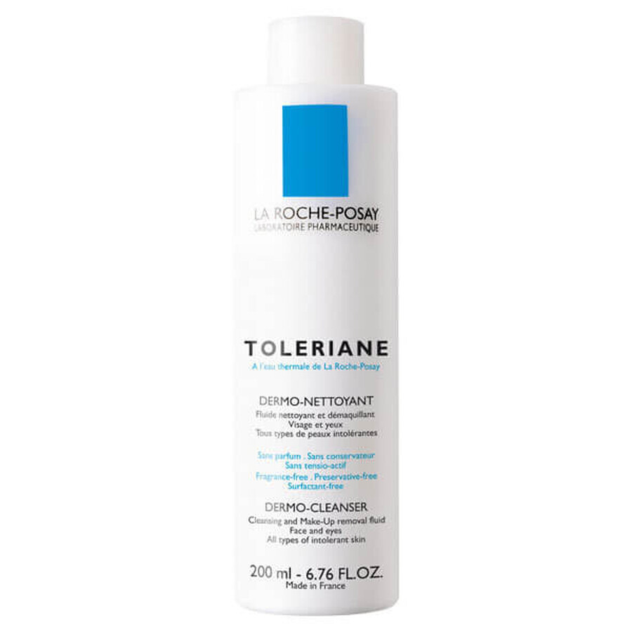 Толеран - молочко для очищення та зняття макіяжу для гіперчутливої шкіри тм "la roche posay" 200 мл: ціни та характеристики
