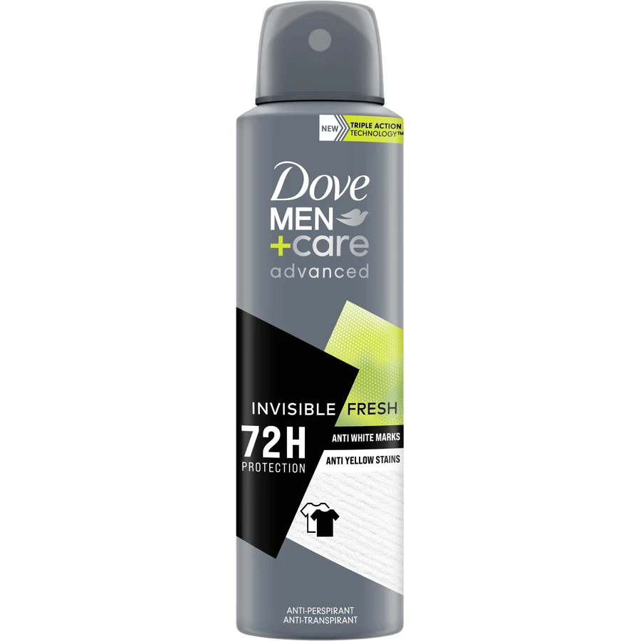 DOVE MEN+CARE Advanced Invisible Fresh Antiperspirant Spray 150 мл: цены и характеристики