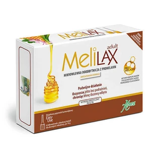 МелиЛакс Aboca Melilax Adult с промелаксином, для взрослых и подростков, микроклизмы по 10 г, №6