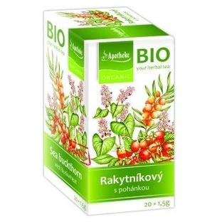 Apotheke Bio Selection Чай гречаний з обліпихою пакетики 20 х 1,5 г