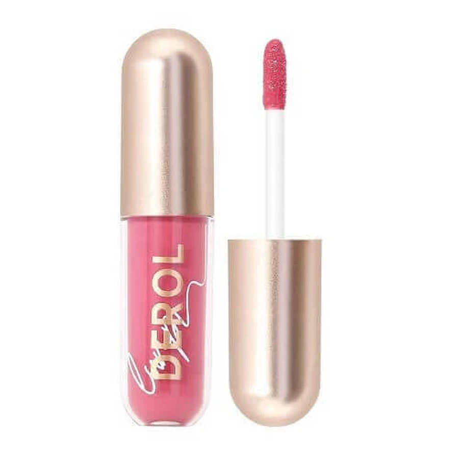Блиск для губ, Derol, Lip Plumping Gloss, Fairyland Lake, 04 Liqueur, 4.5 мл: ціни та характеристики