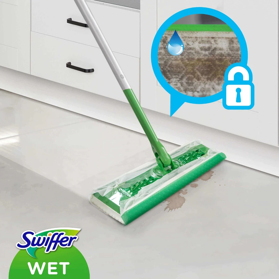Влажные салфетки Swiffer с ароматом цитрусовых для пола 40 шт: цены и характеристики