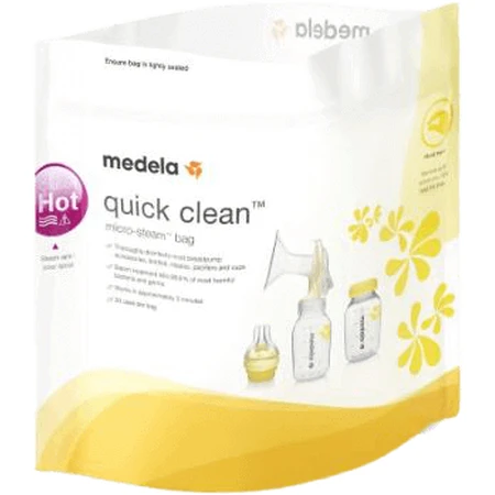 Мешки для чистки Medela Quick Clean для микроволновой печи 5 шт.: цены и характеристики