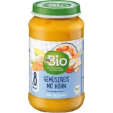 DmBio Рисовое меню с овощами и курицей 8+, 220 г
