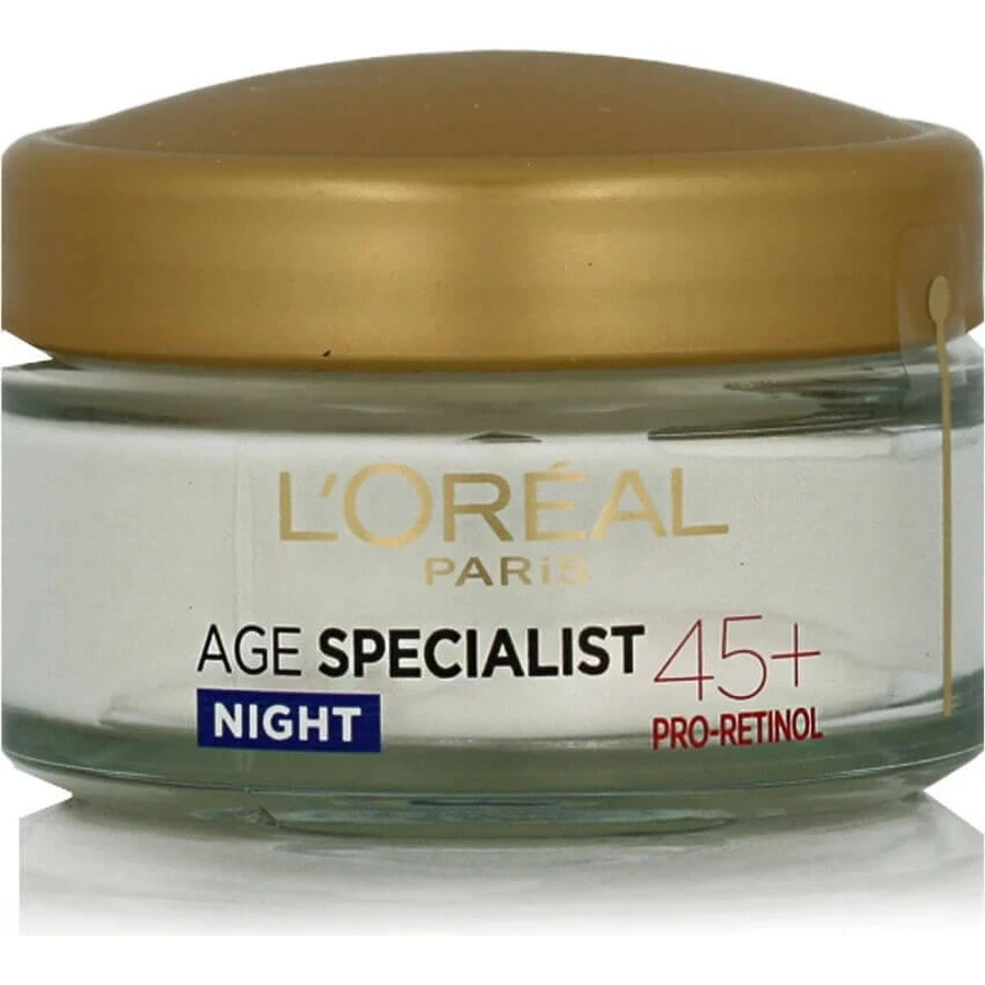 L'Oréal Paris Age Specialist 45+ 1×50 мл, нічний крем: ціни та характеристики