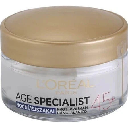 L'Oréal Paris Age Specialist 45+ 1×50 мл, нічний крем: ціни та характеристики