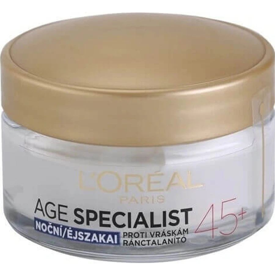 L'Oréal Paris Age Specialist 45+ 1×50 мл, нічний крем: ціни та характеристики