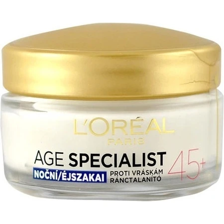 L'Oréal Paris Age Specialist 45+ 1×50 мл, нічний крем: ціни та характеристики