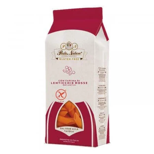 Пенне з органічної червоної сочевиці, 250 г, Pasta Natura