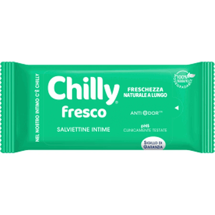 Intima Гигиенические салфетки, свежие, 12 штук, Chilly: цены и характеристики