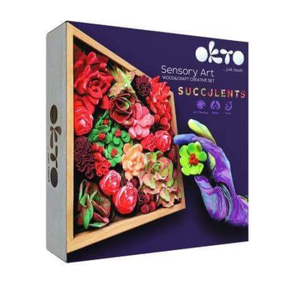 Суккуленты Wood&Craft, 21 x 21 см, +12 лет, Страсть, Окт: цены и характеристики