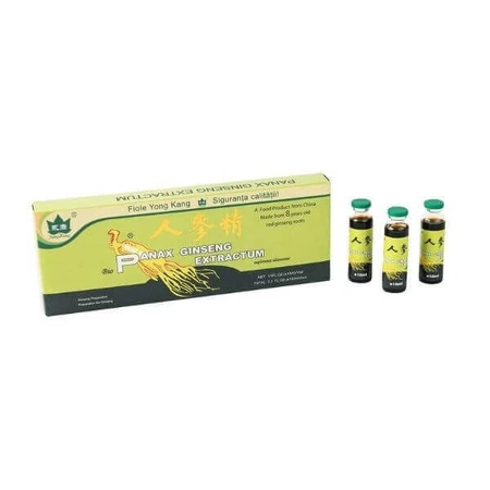 Экстракт женьшеня Sanye Intercom Panax Ginseng Extractum, 10 флаконов по 10 мл: цены и характеристики