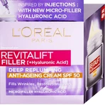 L'Oréal Paris Revitalift Filler Дневной крем SPF50 50 мл: цены и характеристики