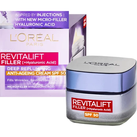 L'Oréal Paris Revitalift Filler Дневной крем SPF50 50 мл: цены и характеристики