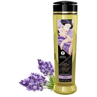 Shunga Masana Oil Эротическое массажное масло Sensation Lavender 240 мл