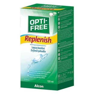 Opti-Free Replenish, многофункциональное средство для дезинфекции линз, 120 мл