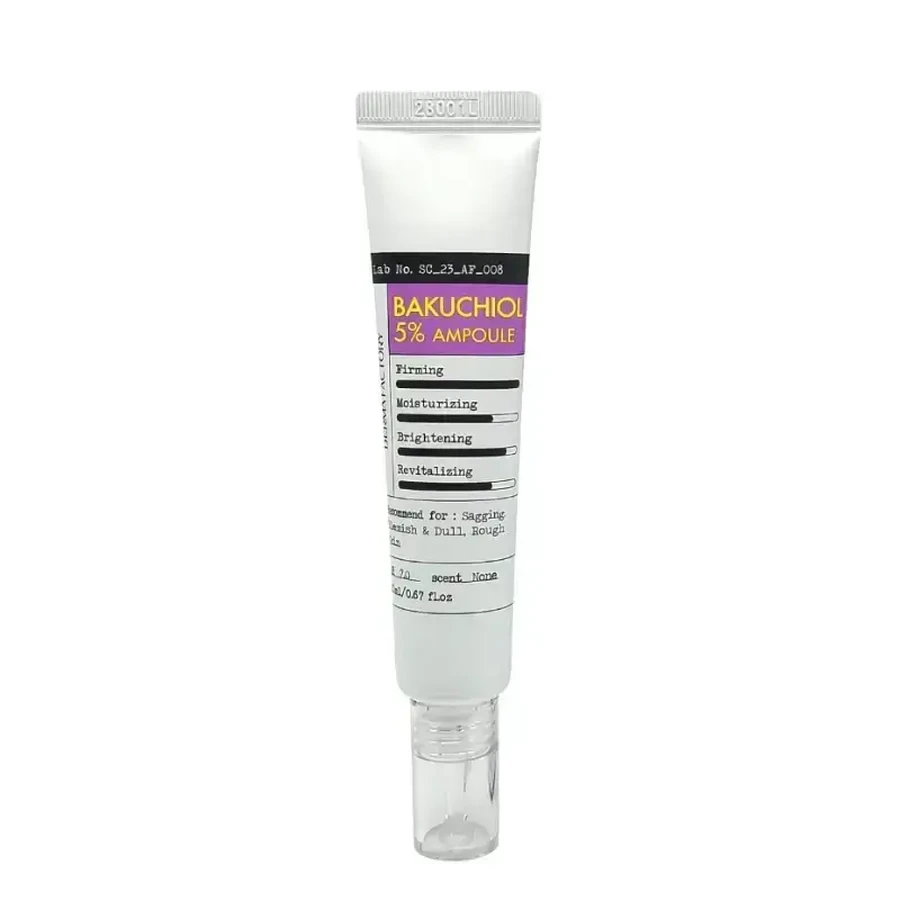Сыворотка для лица с бакухиолом 5%, 25 мл, Derma Factory: цены и характеристики