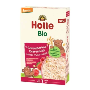 Органический мусли с фруктами и томатами, 1 год+, 200 гр, Holle