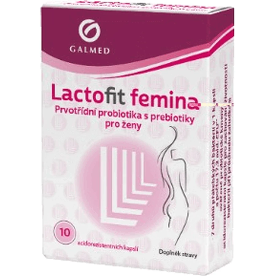 Galmed Lactofit femina 10 капсул: ціни та характеристики