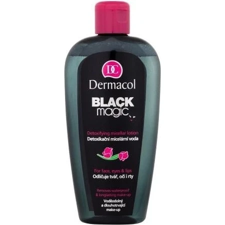 Dermacol Black magic детоксикаційна міцелярна вода 1×200 мл, міцелярна вода: ціни та характеристики