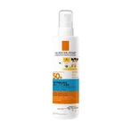Невидимый солнцезащитный спрей SPF50+ для лица и тела для детей Anthelios Dermo-Pediatrics, 200 мл, La Roche-Posay: цены и характеристики