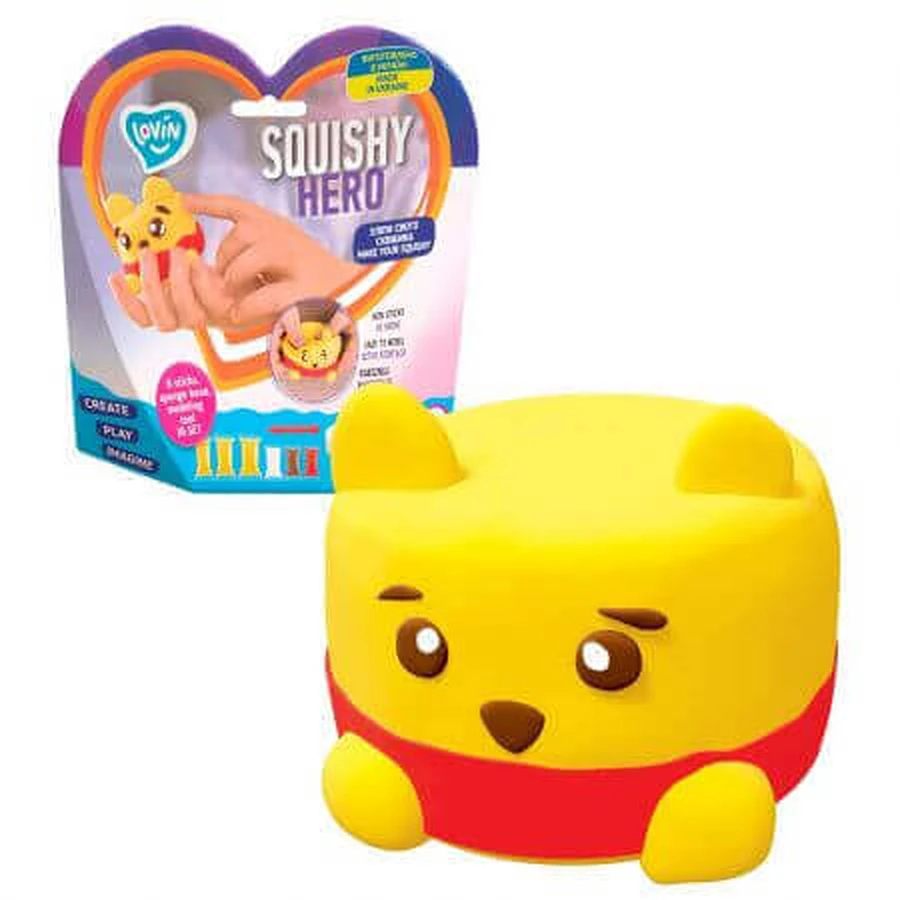 Повітряний пластилін Lovin'do Squishy Hero, Squiny Pooh, Okto: ціни та характеристики