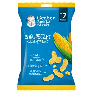 Кукурудзяні чіпси Gerber, після 7 місяців, 28 г